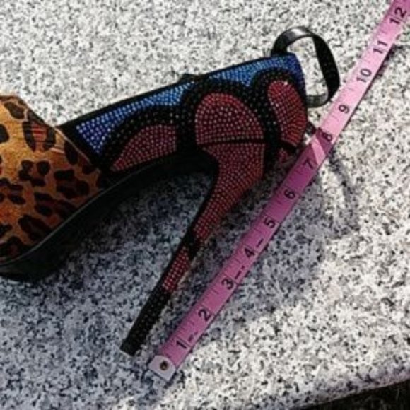 Women's Platform Pump High Heels 8.5 - Picture 8 of 8